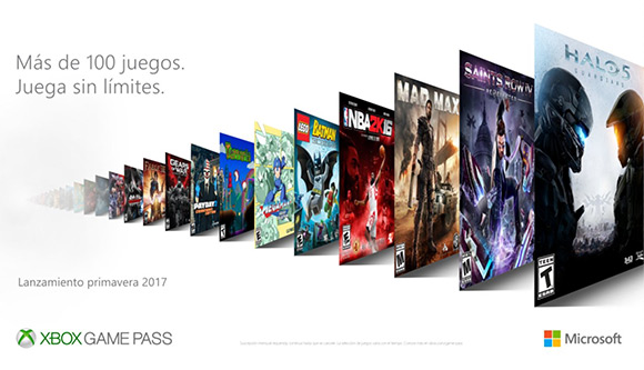 Xbox Game Pass es el nuevo servicio de suscripción de Microsoft